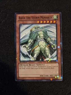 Yugioh - Raiza the Storm Monarch BP01-EN015 1st ed Starfoil - Image 1