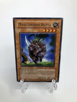 Yugioh Mad Sword Beast PSV-091 Pharaoh's Servant Rare MP - Image 1