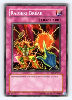 Yugioh Raigeki Break DR1-EN044 Common - NM 💎 - Image 1