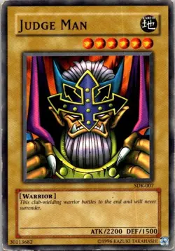 Judge Man SDK-007 Yugioh LP - Image 1