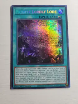 Primate Lordly Lode MP25-EN114 1st Ed Prismatic Secret Rare NM Yugioh - Image 1