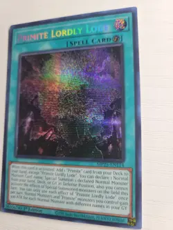 Primate Lordly Lode MP25-EN114 1st Ed Prismatic Secret Rare NM Yugioh - Image 4