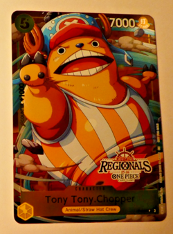 One Piece Card Game Carte Regionals Holo Tony Tony.Chopper P-089 EN Mint - Image 1