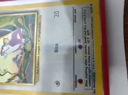 15x Base Set Pokemon Cards - LP/MP Vintage WOTC 1999 Lot - Rattata has crease - Image 2