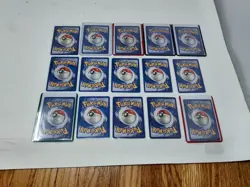 15x Base Set Pokemon Cards - LP/MP Vintage WOTC 1999 Lot - Rattata has crease - Image 4