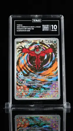 Yveltal - 205/182 - Pokemon Paradox Rift Illustration Rare Card NM TAG 10 PSA - Image 1