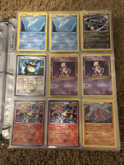 pokemon binder full of lots of new and a few vintage cards - Image 1