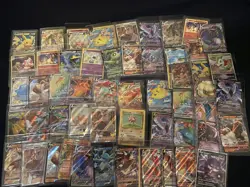 Pokemon 5 ULTRA RARE CARD LOT GX, EX, V, VMax, Full Art, Secret Or Rainbow Rare - Image 1