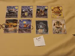 8 Starry Night Pokemon x Van Gogh Promo Card - Image 1