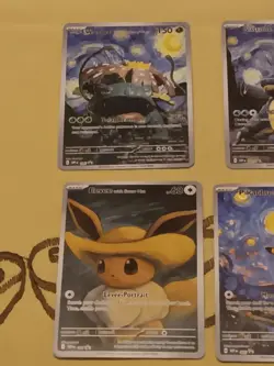 8 Starry Night Pokemon x Van Gogh Promo Card - Image 2