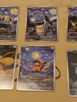 8 Starry Night Pokemon x Van Gogh Promo Card - Image 3