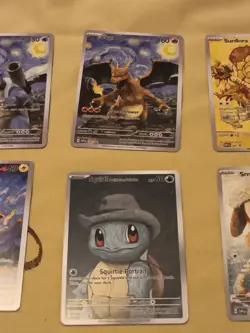 8 Starry Night Pokemon x Van Gogh Promo Card - Image 4