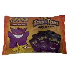 Pokemon TCG BOOster Gengar Trick Or Trade Bundle 40 Packs 120 Cards in hand 820650850783 - Image 3