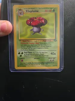 Pokemon TCG Vileplume 31/64 Jungle Unlimited Non-Holo Card - Image 1