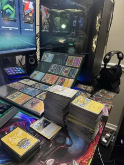 Pokemon TCG Huge Binder Collection 1200+ Modern Cards Lot 🔥Holos,Japanese Cards - Image 2