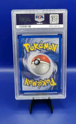 The Rocket's Trap 19/132 Holo Rare Unlimited Gym Heroes Pokemon Card Grade PSA 8 - Image 3