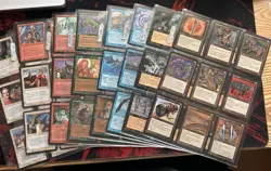 MTG Homelands Magic The Gathering Complete Set 140 Cards Including - Image 1