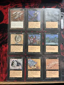 MTG Homelands Magic The Gathering Complete Set 140 Cards Including - Image 3