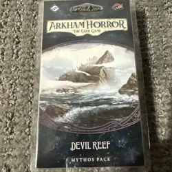Brand New Sealed Arkham Horror LCG Devil Reef Mythos Pack Fantasy Flight - Image 2