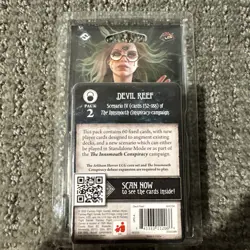 Brand New Sealed Arkham Horror LCG Devil Reef Mythos Pack Fantasy Flight - Image 3