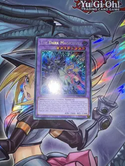 Yugioh Card - The Dark Magicians LDS3-EN090 Secret Rare 1st Edition - Image 1
