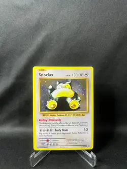 Snorlax - XY179 - XY Black Star Promo - Cosmo Holo - LP - Pokemon TCG Card - Image 1
