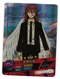 ANGEL DEVIL SR DZ-SR-021 Chainsaw Man Anime Card - Image 1