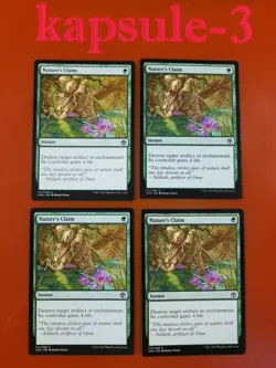 4x Nature's Claim (LP-NM) | Iconic Masters | MTG Magic Cards - Image 1