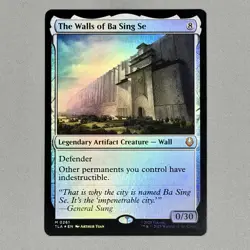 The Walls of Ba Sing Se (Foil) MTG: Avatar Last Airbender Mtg ATLA - Image 2