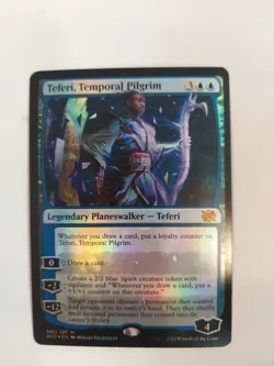 Teferi, Temporal Pilgrim The Brothers' War Foil - Image 1