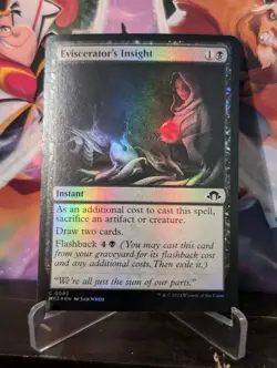 MTG Modern Horizons 3 *FOIL* C Eviscerator's Insight #0093 - Image 1