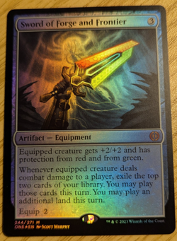 Sword of Forge and Frontier Phyrexia: All Will Be One Foil - Image 1