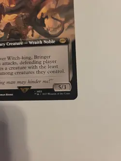 MTG Witch-king, Bringer of Ruin - The Lord of the Rings #293 - Image 2