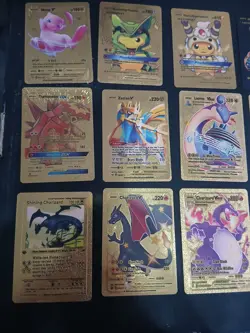 Pokemon Gold Fan Art Card Bundle 18 Cards - Image 3