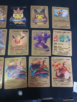 Pokemon Gold Fan Art Card Bundle 18 Cards - Image 4