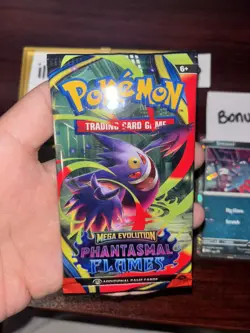 VERY HEAVY! GOD PACKUUU 22.63g Phantasmal Flames Pokemon TCG Booster (SEALED) - Image 2