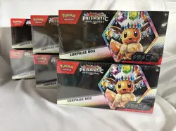 *Factory Sealed Pokemon TCG Prismatic Evolutions Surprise Box Lot Of 6* - Image 1