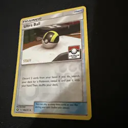 Pokemon TCG Ultra Ball STAFF League Cup Promo 68a/73 🔥 x1 - Image 3
