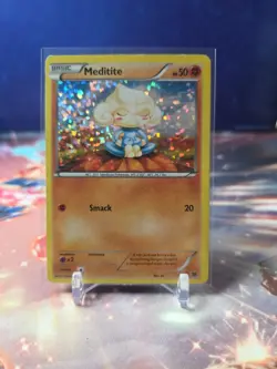 Meditite 9/12 Holofoil 009/012 Promo McDonald's 2015 Pokemon TCG - Image 1
