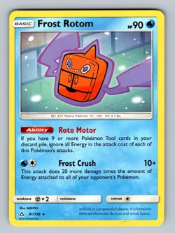 Frost Rotom 41/156 Rare SM - Ultra Prism NM - LP Pokemon TCG - Image 1