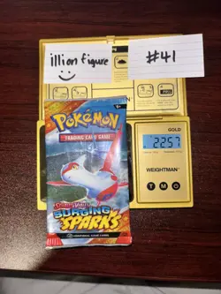 VERY HEAVY! GOD PACKUUU22.57g Surging Sparks Pokemon TCG Booster (SEALED) - Image 1