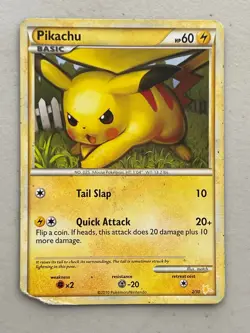Pokemon TCG - Pikachu - 2/30 - Common - HGSS Gyarados & Raichu - Image 1