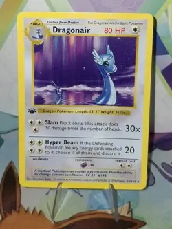Pokemon TCG 1st Edition Shadowless Dragonair 18/102 NM/BETTER - Image 2