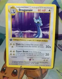 Pokemon TCG 1st Edition Shadowless Dragonair 18/102 NM/BETTER - Image 3