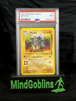 1999 POKEMON JUNGLE 45 RHYDON MINT 9 - Image 1