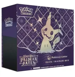 Paldean Fates Pokemon Center Elite Trainer Box ETB New Sealed Amazing Condition! - Image 1