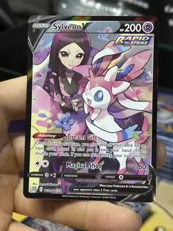 Sylveon V TG14/TG30 Brilliant Stars 2022 Trainer Gallery Full Pokemon Card TCG - Image 3