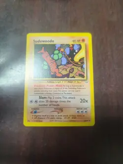 1st Edition Sudowoodo 26/64 Neo Revelation Non Holo Rare WoTC Pokemon 2000 NM/LP - Image 1
