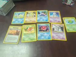 Lot of 9 Vintage Pokemon Pokemon 1995-2000 English Version - Image 1