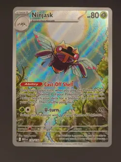 Ninjask 137/132 Illustration Rare Mega Evolution Pokemon TCG NM - Image 1